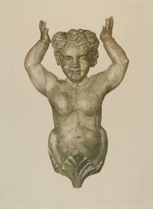 Ship's Figurehead, c. 1941. Creator: Alice Cosgrove