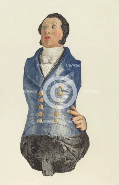 Ship's Figurehead, c. 1941. Creator: Marian Page.
