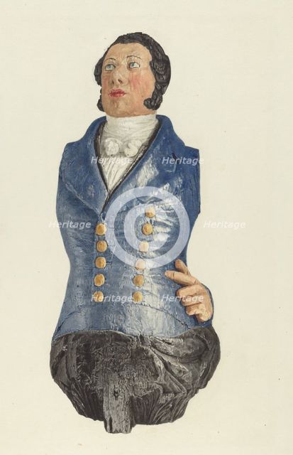 Ship's Figurehead, c. 1941. Creator: Marian Page.