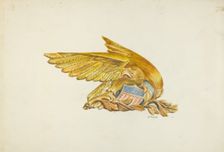 Ship's Stern Ornament, c. 1940. Creator: L. B. Hartman