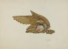 Ship's Stern Piece, c. 1940. Creator: Cornelius Christoffels