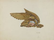 Ship's Stern Piece, c. 1940. Creator: Cornelius Christoffels