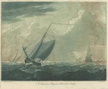 Shipping Scene from the Collection of Hugo Howard, 1720s. Creator: Elisha Kirkall