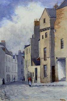 Shiprow, 1925. Creator: William Bowie