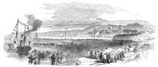 Ships Boat-Race at Cherbourg, 1850. Creator: Unknown