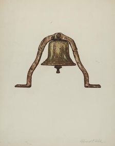 Ship's Bell, 1939. Creator: Raymond E. Noble
