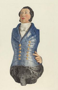 Ship's Figurehead, c. 1941. Creator: Marian Page