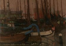 Ships in the Ice, 1901. Creator: George Hendrik Breitner