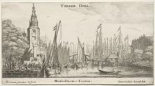 Ships of Amsterdam. Creator: Reinier Nooms (Dutch, c. 1623-1667)