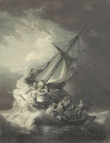 Shipwreck, 1845. Creator: Unknown
