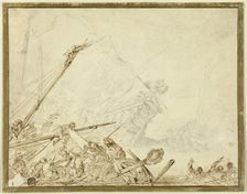 Shipwreck, n.d. Creator: Cornelis de Wael