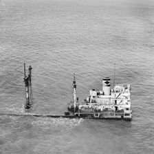 Shipwreck on the Goodwin Sands, Kent, 1948. Artist: Aerofilms