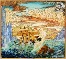 Shipwreck, ca. 1920. Creator: Da Loria Norman
