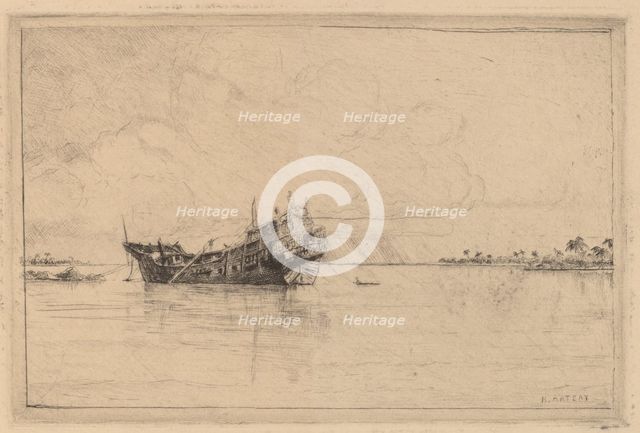 Shipwreck. Creator: N. Artsay.