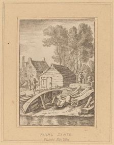 Shipyard, 1761, published 1765. Creator: Cornelis Ploos van Amstel