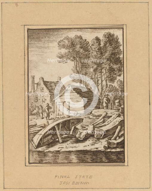 Shipyard, 1761, published 1765. Creator: Cornelis Ploos van Amstel.