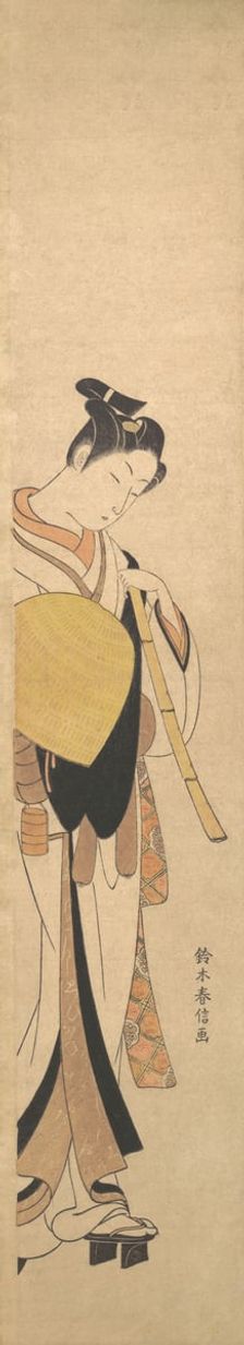 Shirai Gompachi, probably 1770., probably 1770. Creator: Suzuki Harunobu