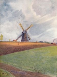 Shiremark Mill, Capel 1912, (1914). Artist: James S Ogilvy