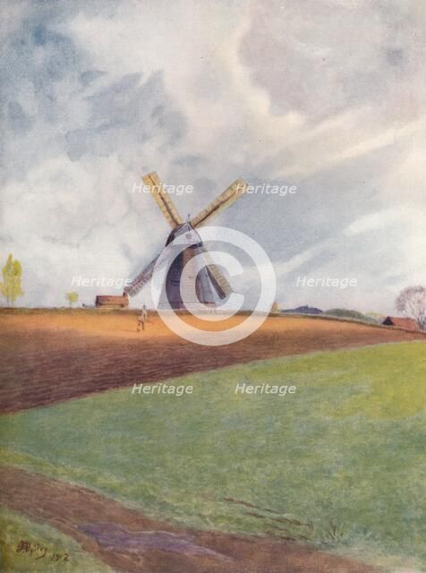 'Shiremark Mill, Capel', 1912, (1914). Artist: James S Ogilvy.