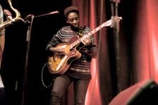 Shirley Tetteh, Ropetackle Arts Centre, Shoreham, West Sussex, Jan 2016. Artist: Brian O'Connor