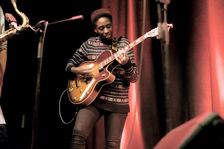 Shirley Tetteh, Ropetackle Arts Centre, Shoreham, West Sussex, Jan 2016. Artist: Brian O'Connor