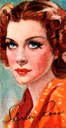 Shirley Ross, (1913-1975), American film actress, 20th century