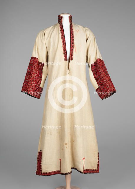 Shirt, Bulgarian, 1840-80. Creator: Unknown.