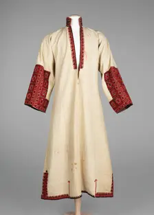 Shirt, Bulgarian, 1840-80. Creator: Unknown