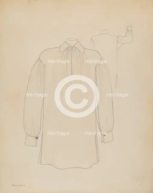 Shirt, c. 1936. Creator: Melita Hofmann.
