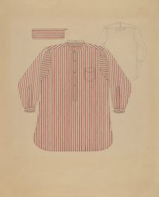Shirt, c. 1937. Creator: Virginia Berge