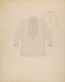 Shirt, c. 1937. Creator: Virginia Berge