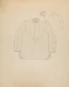 Shirt, c. 1937. Creator: Virginia Berge