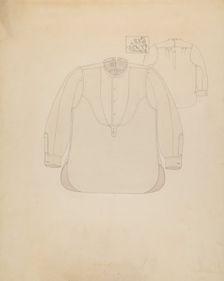 Shirt, c. 1937. Creator: Virginia Berge