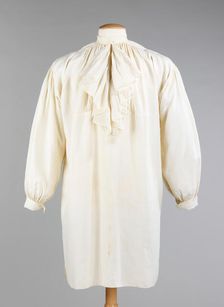 Shirt, French, ca. 1780. Creator: Unknown