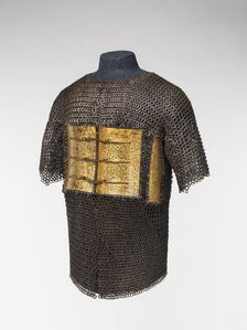 Shirt of Mail and Plate of Emperor Shah Jahan..., Indian, dated A.H. 1042/A.D. 1632-33. Creator: Unknown