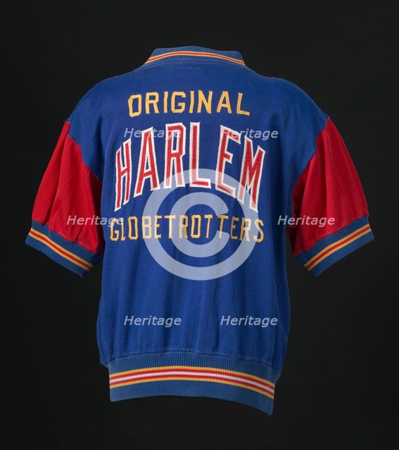 Shirt worn by the Harlem Globetrotters, 1960s. Creator: Wilson Sporting Goods Co..