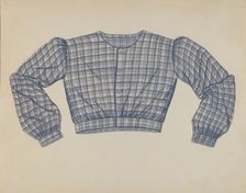 Shirt-waist, c. 1937. Creator: Inez Montgomery