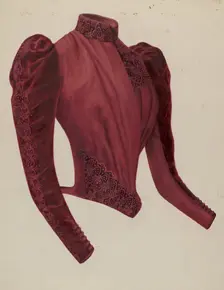 Shirtwaist, 1935/1942. Creator: Julie C Brush