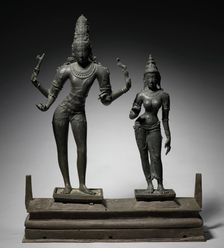 Shiva and Parvati, c. 950-960. Creator: Unknown