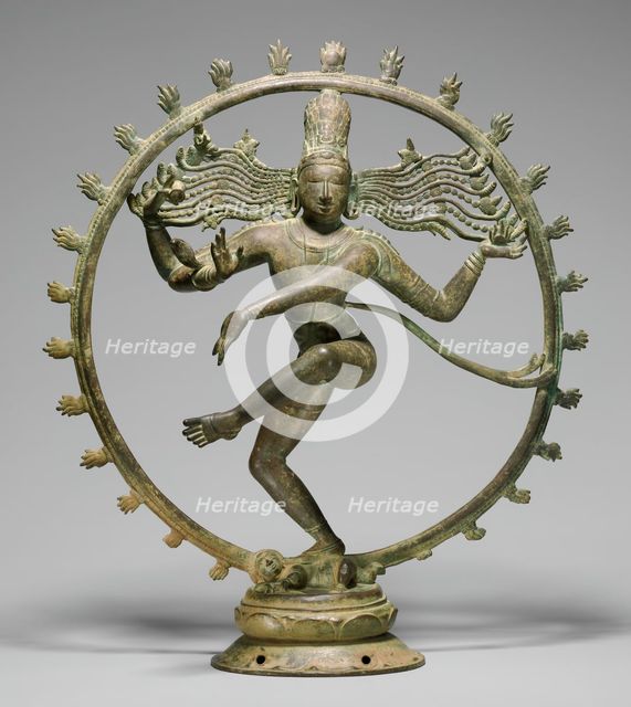 Shiva as Lord of the Dance (Nataraja), Chola period, about 10th/11th century. Creator: Unknown.