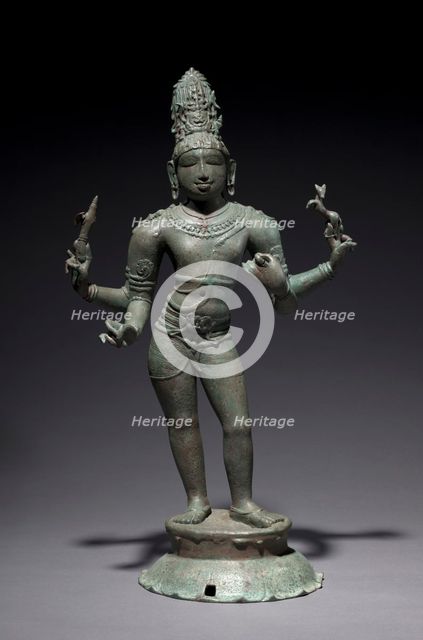 Shiva as Lord of Music, c. 1000. Creator: Unknown.