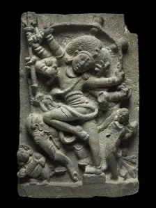 Shiva as Slayer of the Elephant Demon, 1000s. Creator: Unknown