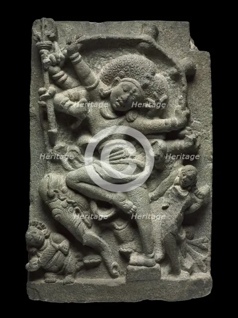 Shiva as Slayer of the Elephant Demon, 1000s. Creator: Unknown.