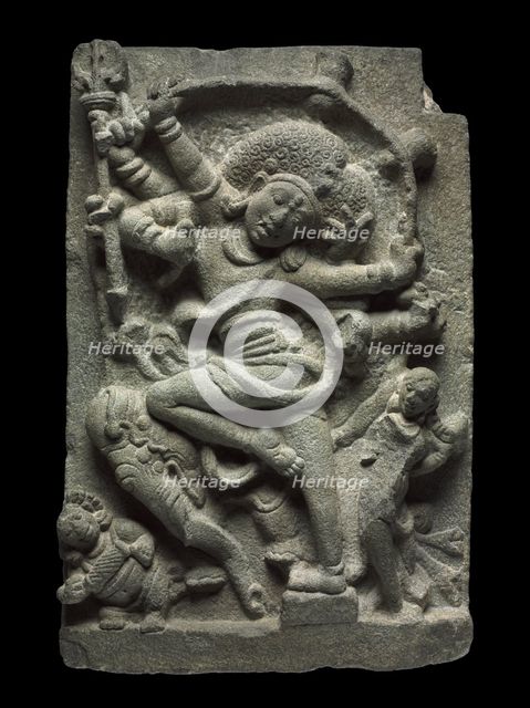 Shiva as Slayer of the Elephant Demon, 1000s. Creator: Unknown.