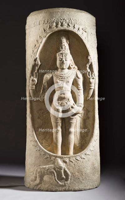 Shiva as the Cosmic Pillar, early 12th century. Creator: Unknown.