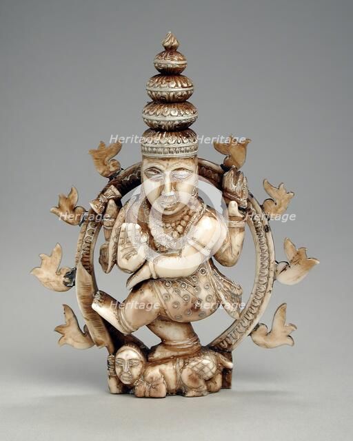 Shiva as the Lord of Dance, 17th-18th century. Creator: Unknown.