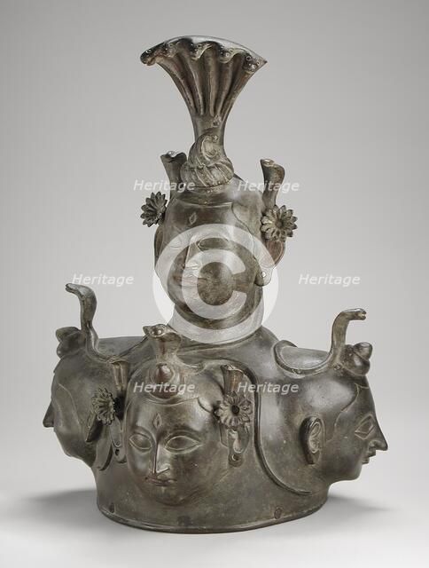 Shivalinga Cover with Five Faces, 16th century. Creator: Unknown.