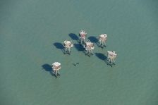 Shivering Sands Army Fort, World War II anti-aircraft defences, Thames Estuary, 2015 Creator: Historic England