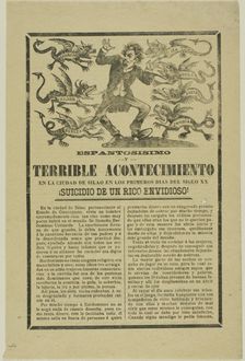 Shocking and Terrible Occurrence, n.d. Creator: José Guadalupe Posada