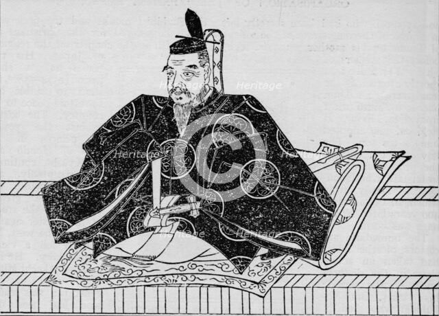 Shogun Tokugawa Ieyasu, the greatest ruler of Japan in peace and war, 1907.  Artist: Unknown.